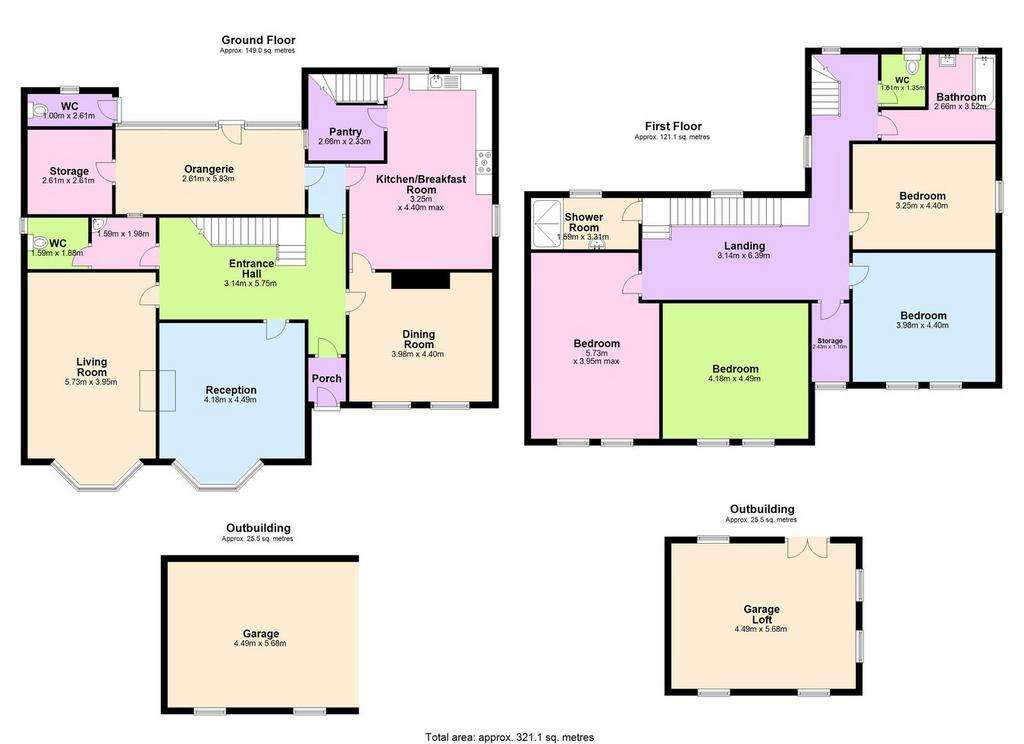 4 bedroom detached house for sale - floorplan