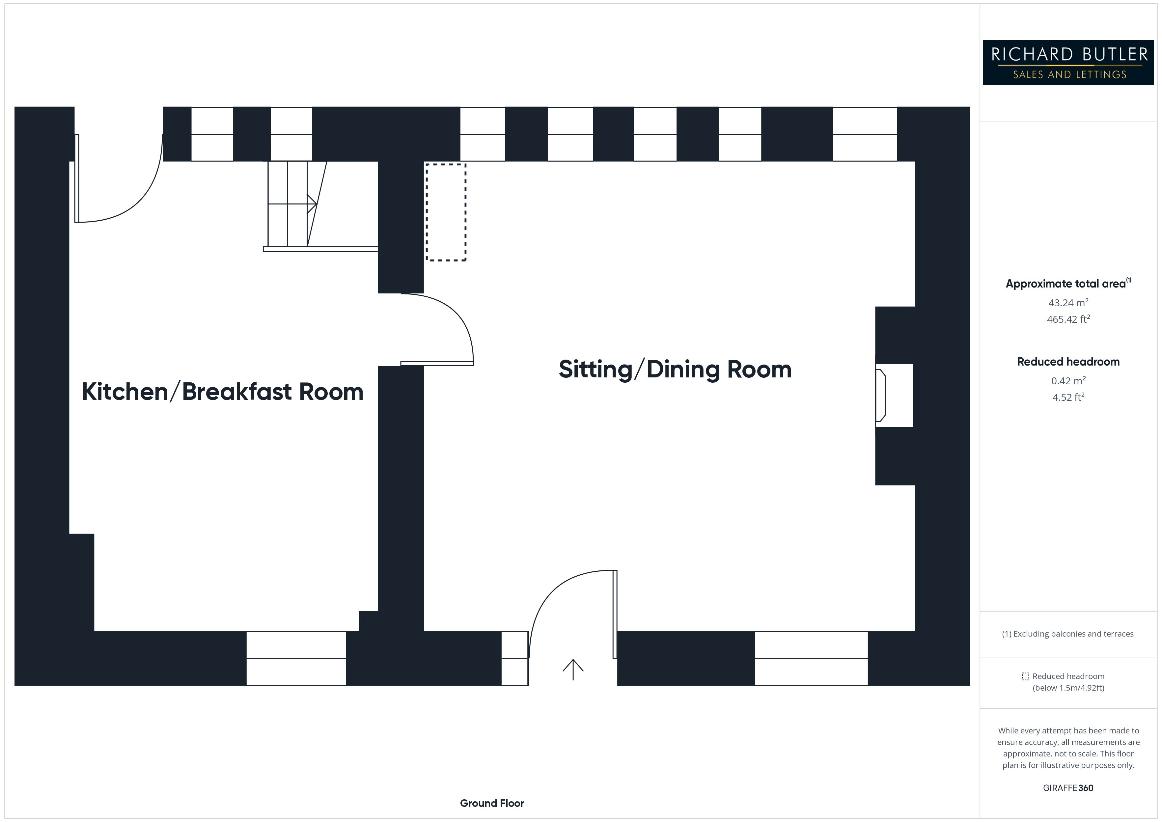 2 bedroom property for sale - floorplan