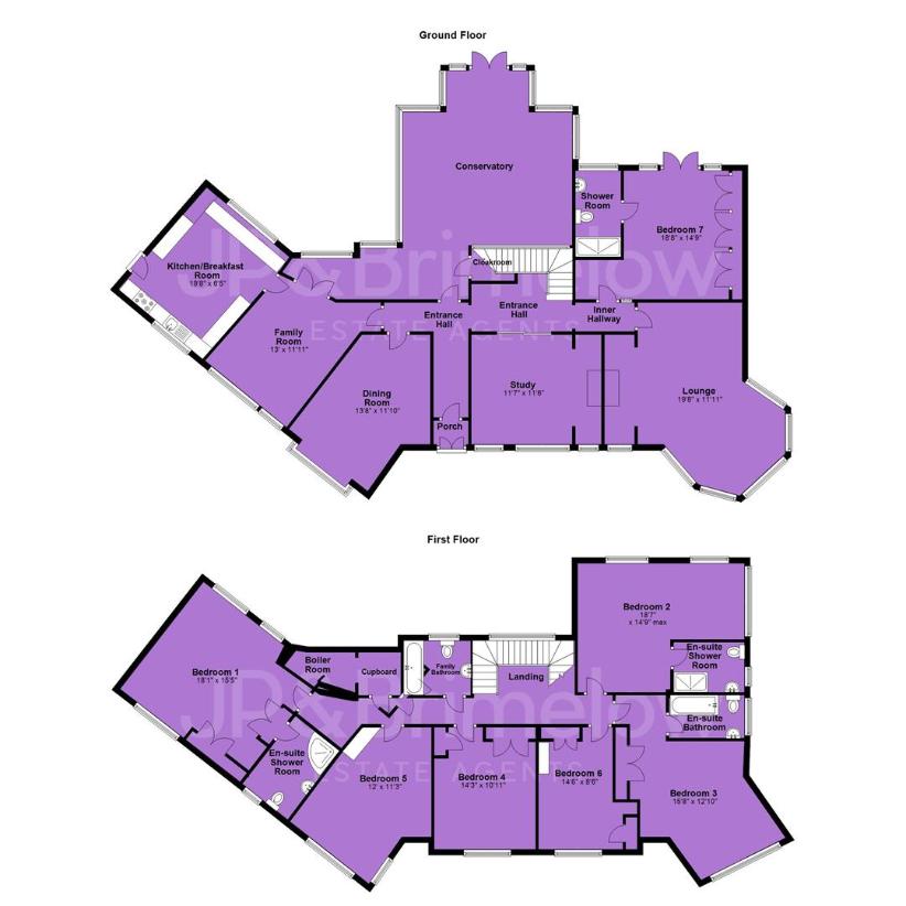 7 bedroom detached house for sale - floorplan