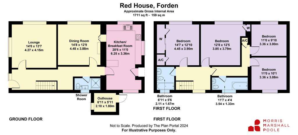 4 bedroom detached house for sale - floorplan