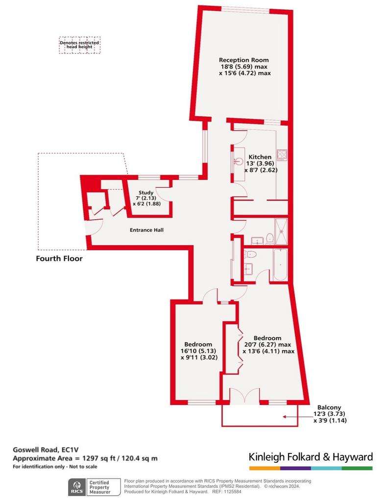 2 bedroom flat for sale - floorplan