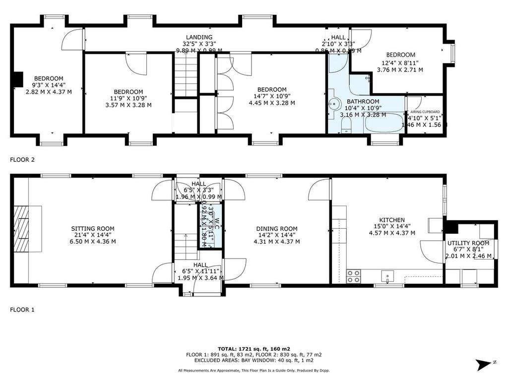 6 bedroom detached house for sale - floorplan