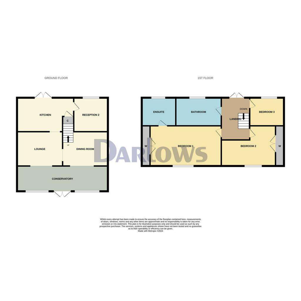 3 bedroom link-detached house for sale - floorplan