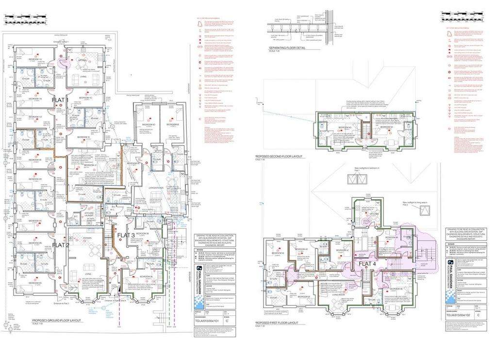 24 bedroom block of apartments for sale - floorplan