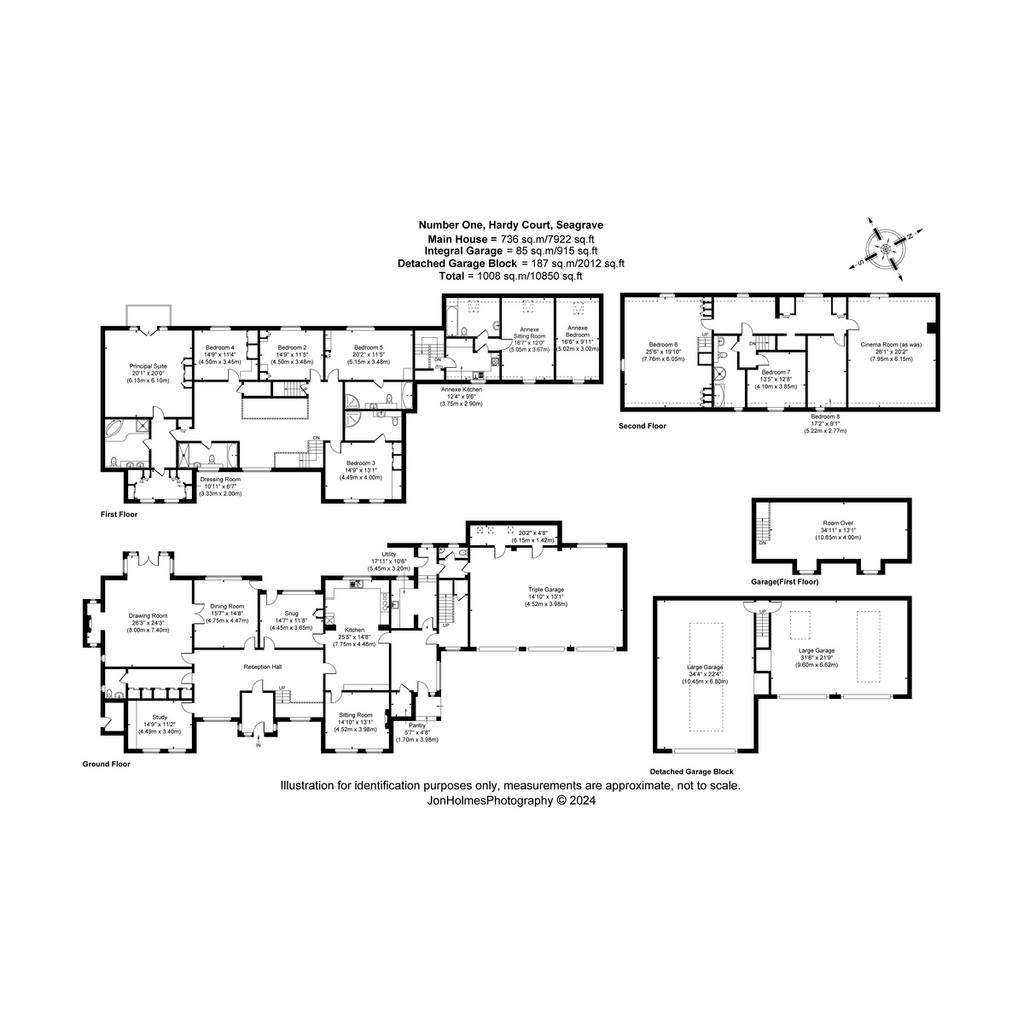 10 bedroom country house for sale - floorplan