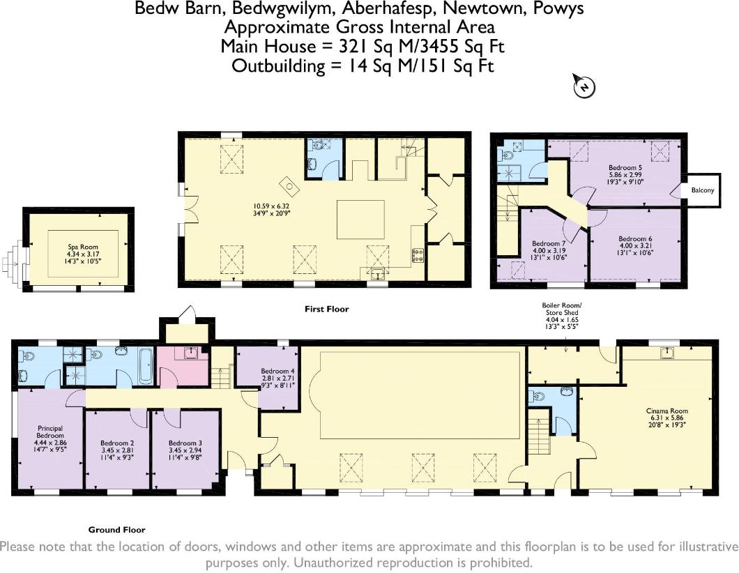 17 bedroom property for sale - floorplan