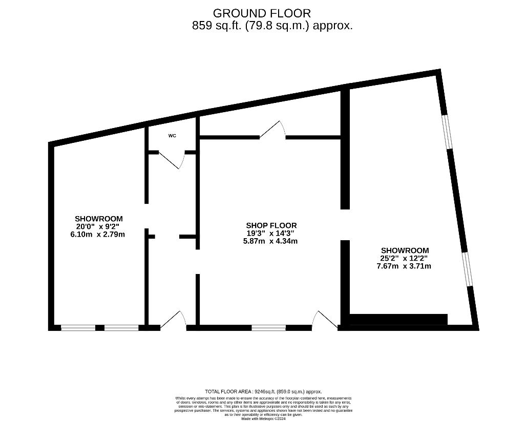 4 bedroom flat for sale - floorplan