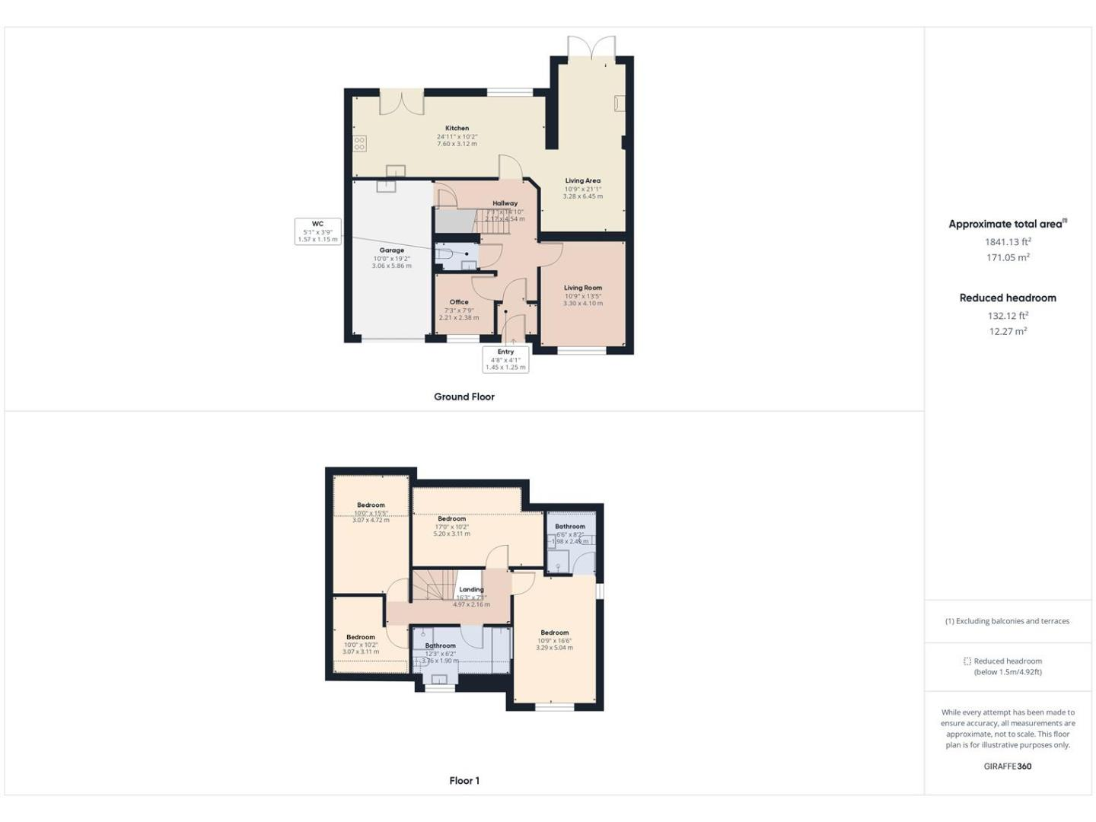 4 bedroom detached house for sale - floorplan