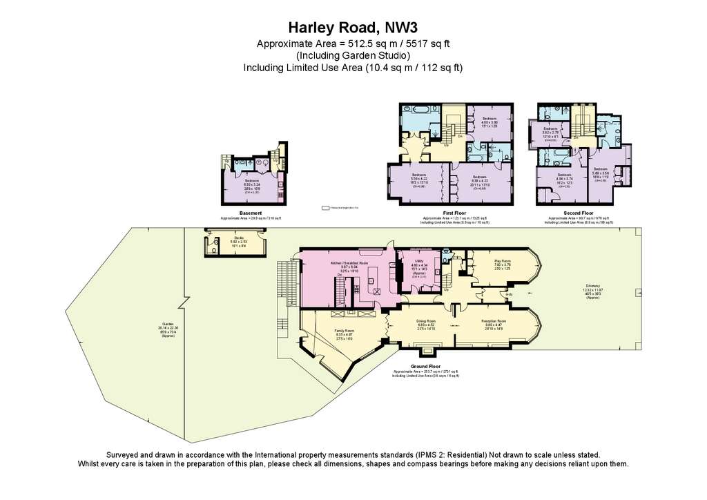 7 bedroom detached house for sale - floorplan