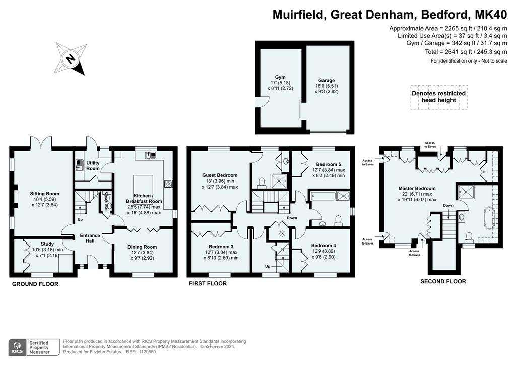 5 bedroom detached house for sale - floorplan