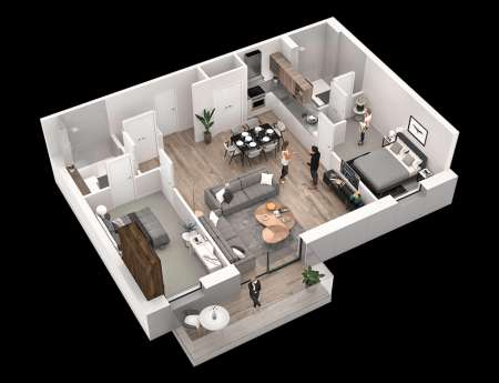 3 bedroom flat for sale - floorplan