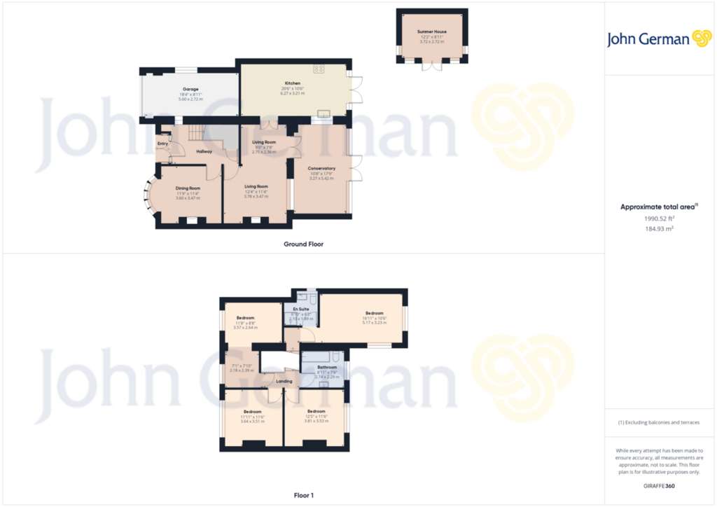 4 bedroom semi-detached house for sale - floorplan