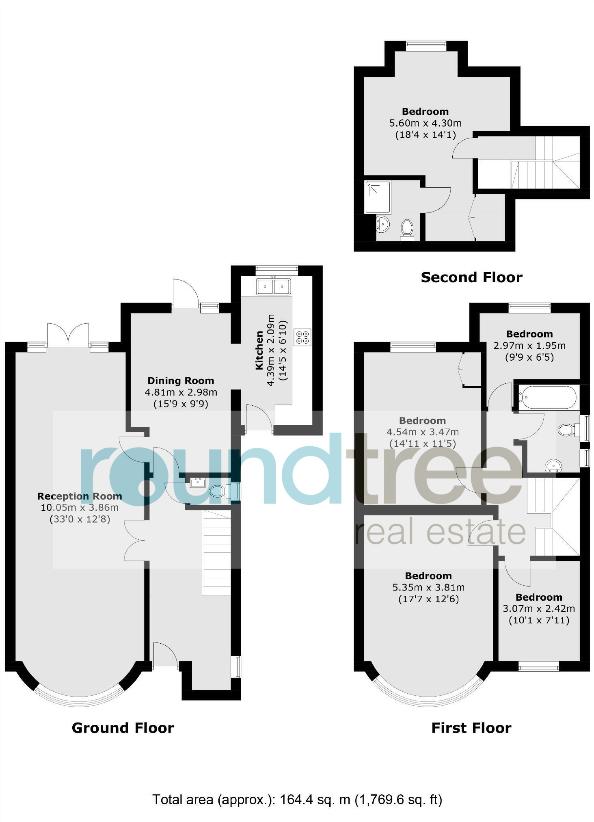 5 bedroom property for sale - floorplan