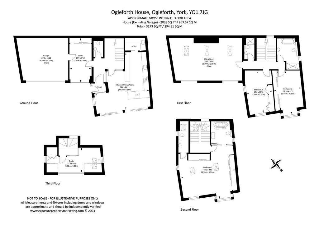 4 bedroom house for sale - floorplan