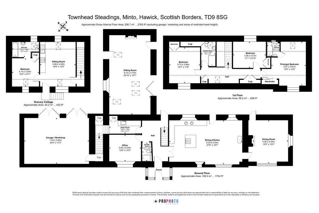 5 bedroom house for sale - floorplan