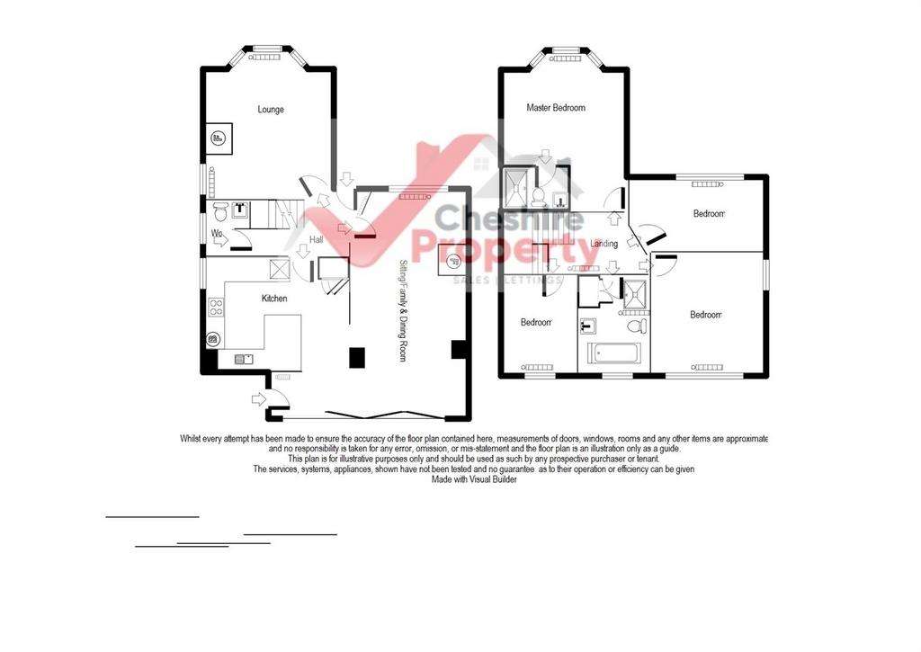 4 bedroom detached house for sale - floorplan