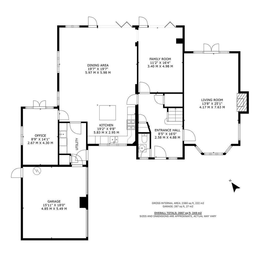 4 bedroom detached house for sale - floorplan