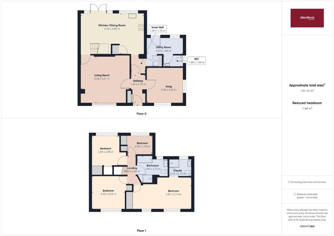 4 bedroom detached house for sale - floorplan