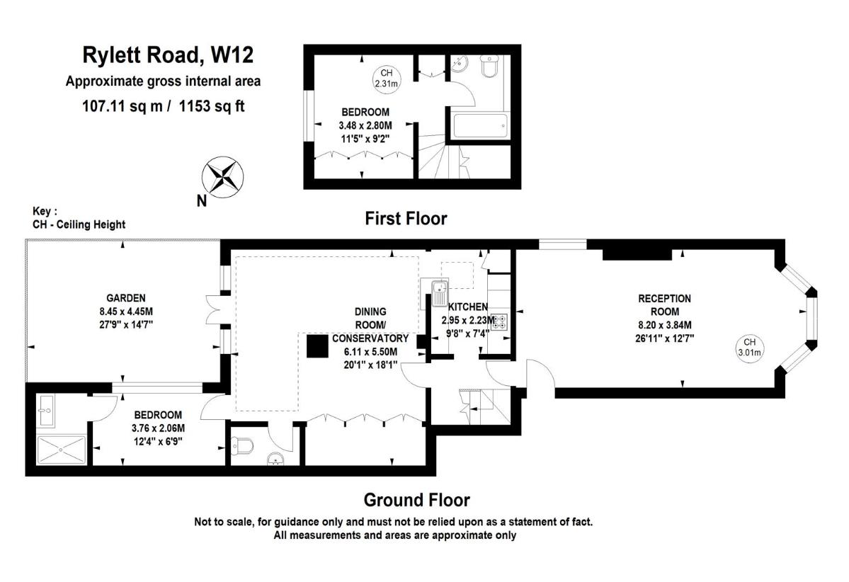 2 bedroom flat for sale - floorplan