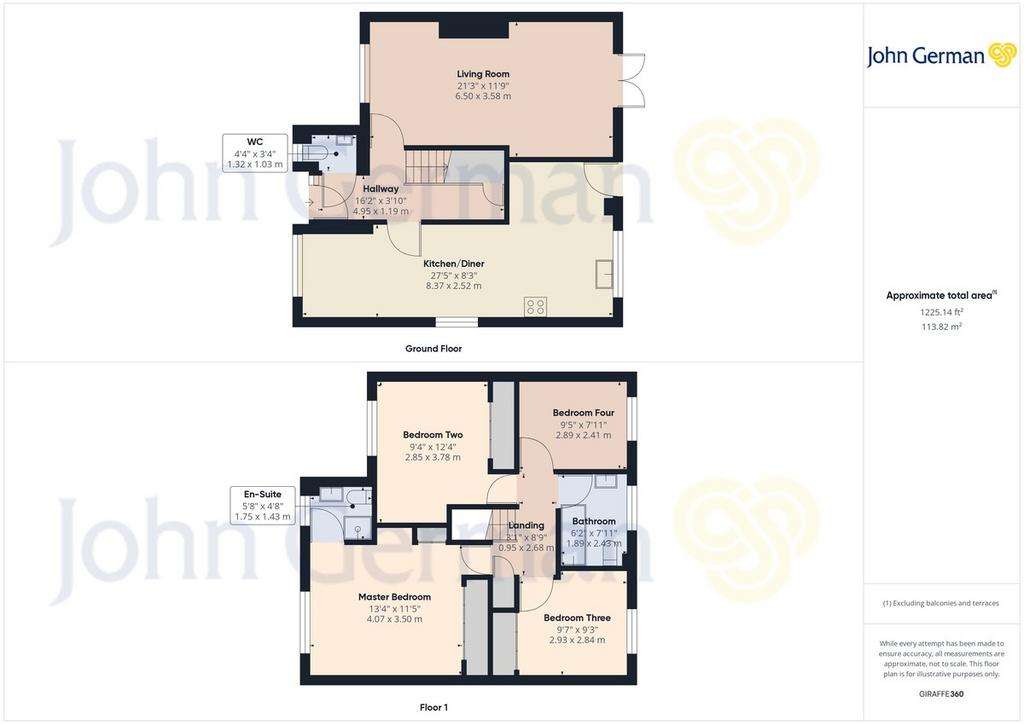 4 bedroom detached house for sale - floorplan