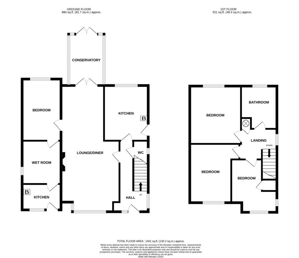 3 bedroom detached house for sale - floorplan