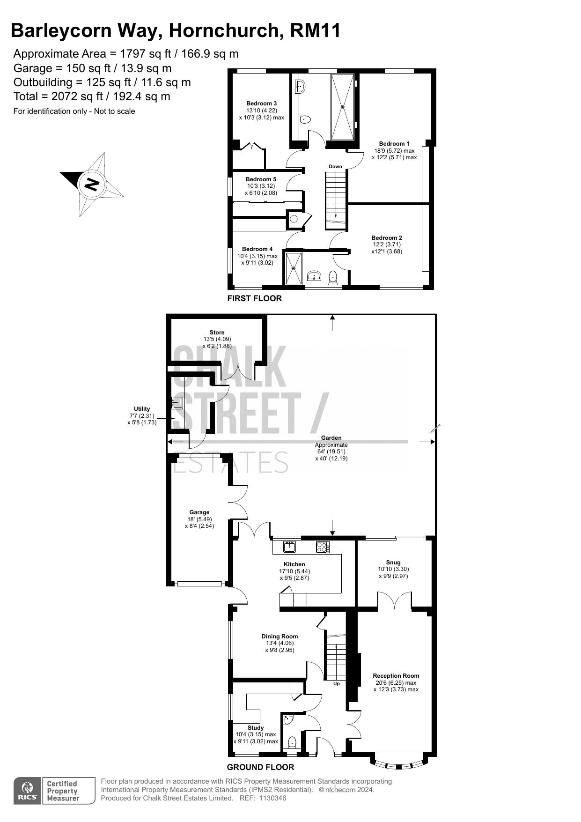 5 bedroom detached house for sale - floorplan