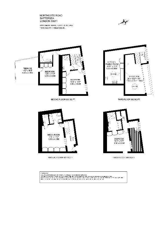 4 bedroom property for sale - floorplan