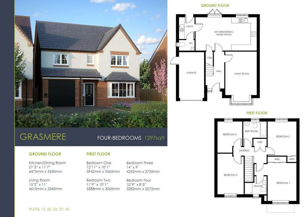 4 bedroom detached house for sale - floorplan