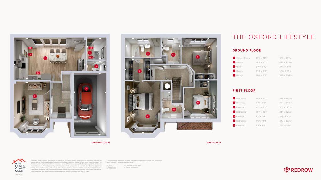 3 bedroom detached house for sale - floorplan