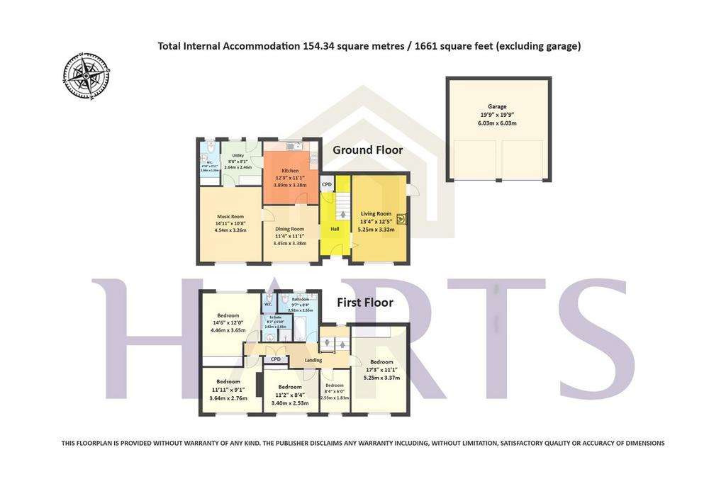 4 bedroom detached house for sale - floorplan