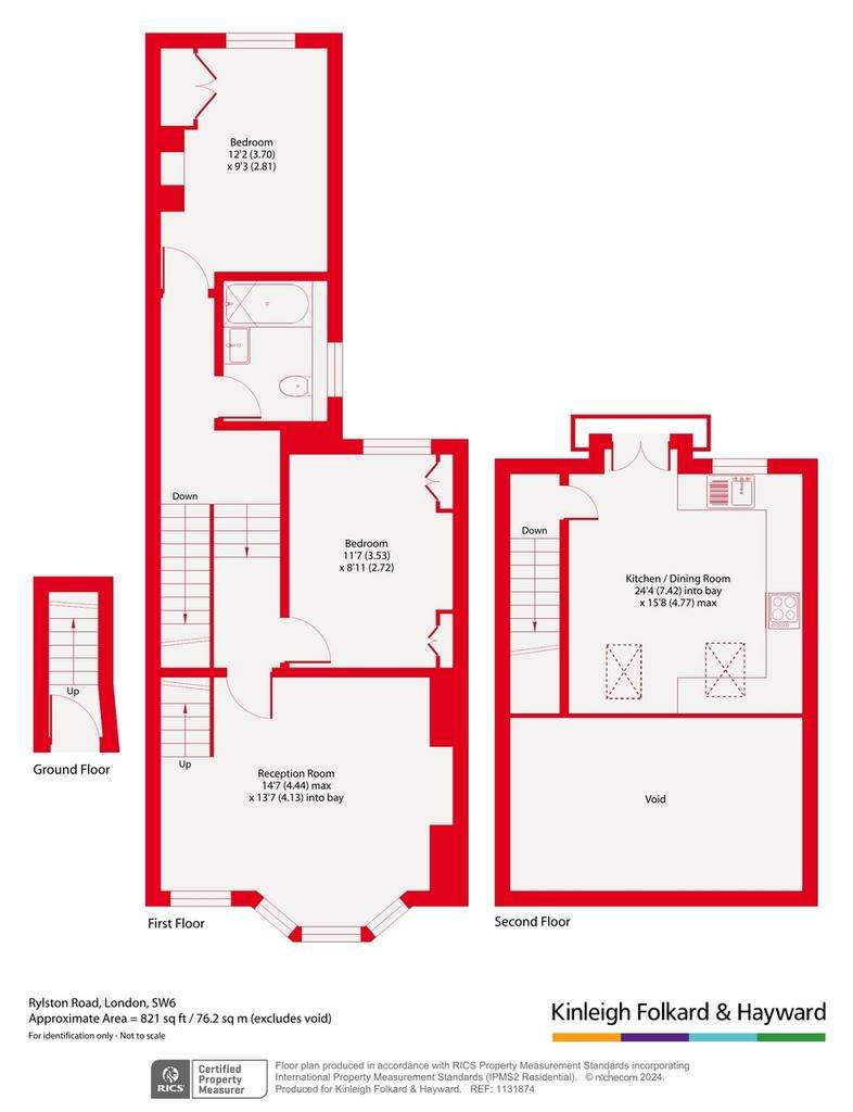 2 bedroom flat for sale - floorplan