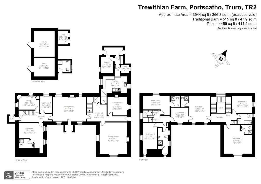 8 bedroom detached house for sale - floorplan