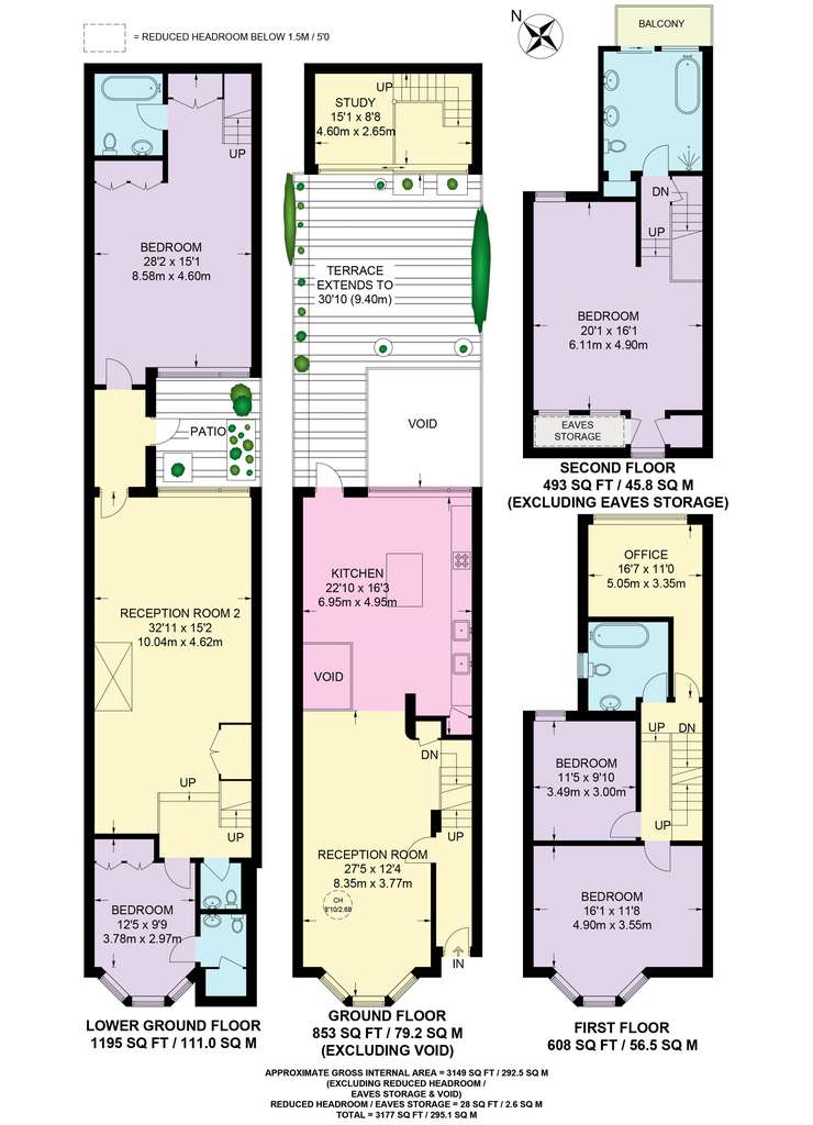 6 bedroom house to rent - floorplan