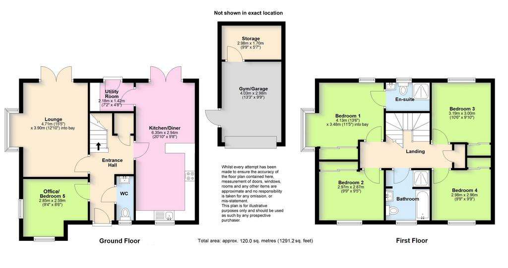 4 bedroom detached house for sale - floorplan