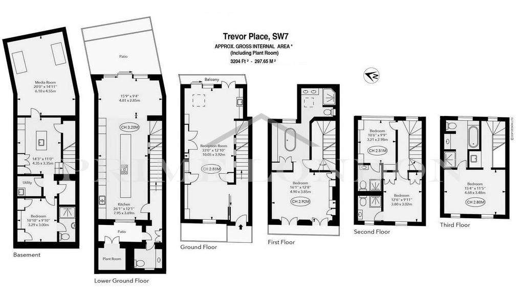 5 bedroom house to rent - floorplan