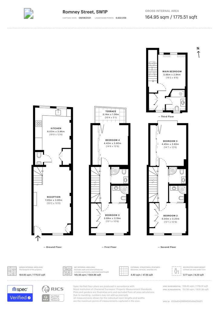 5 bedroom house to rent - floorplan