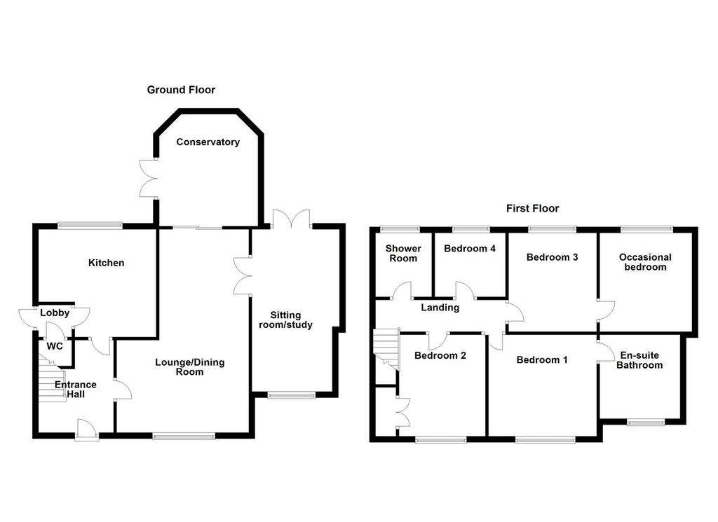 4 bedroom detached house for sale - floorplan