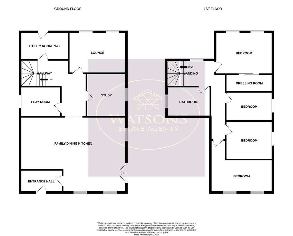 4 bedroom detached house for sale - floorplan