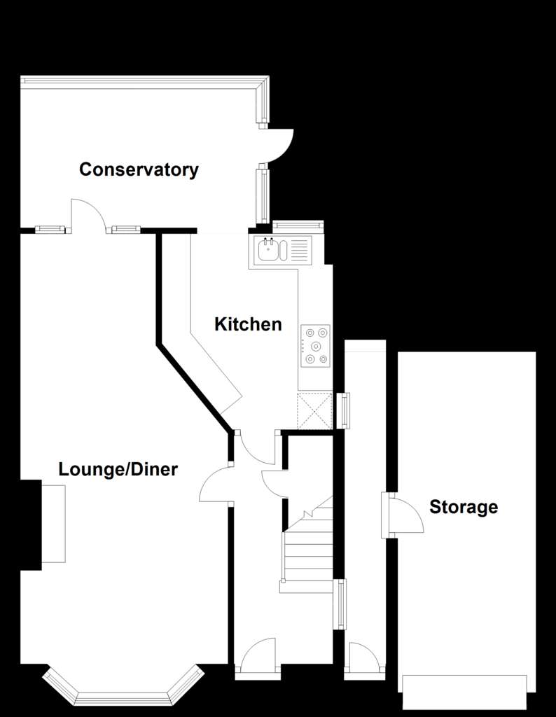 3 bedroom semi-detached house for sale - floorplan