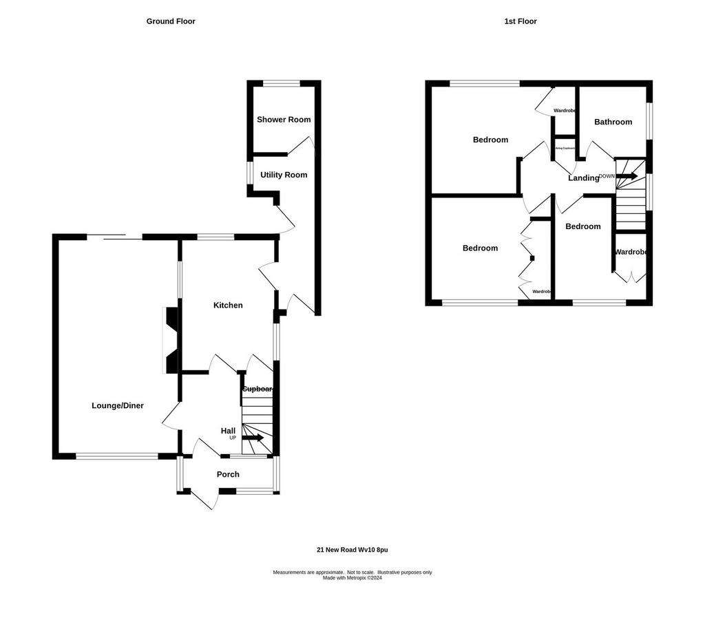 3 bedroom semi-detached house for sale - floorplan