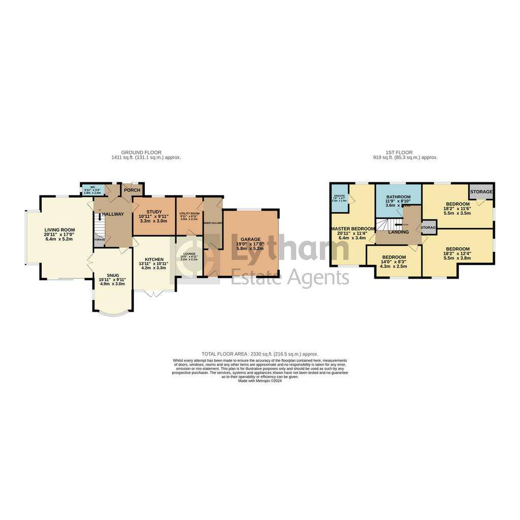 4 bedroom detached house for sale - floorplan