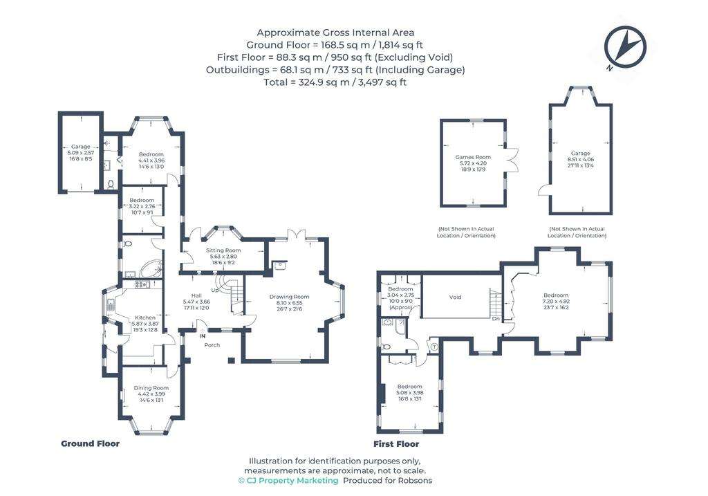 5 bedroom detached house for sale - floorplan