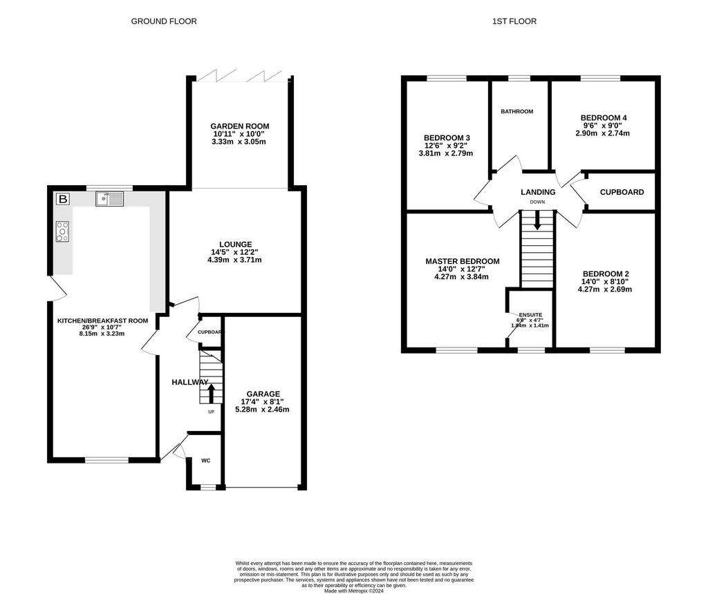 4 bedroom detached house for sale - floorplan