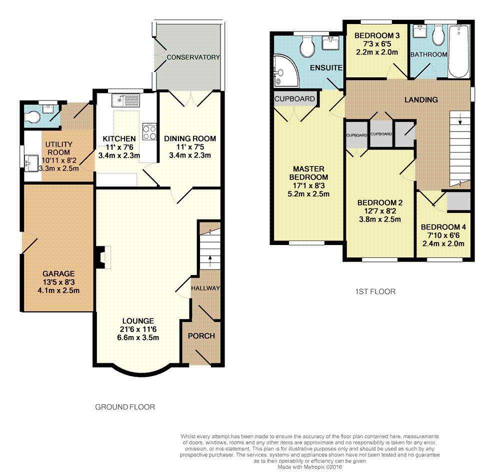 4 bedroom detached house for sale - floorplan