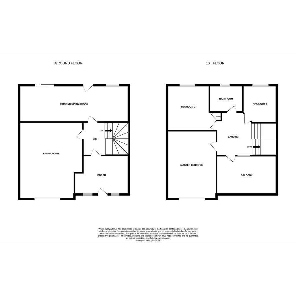 3 bedroom terraced house for sale - floorplan