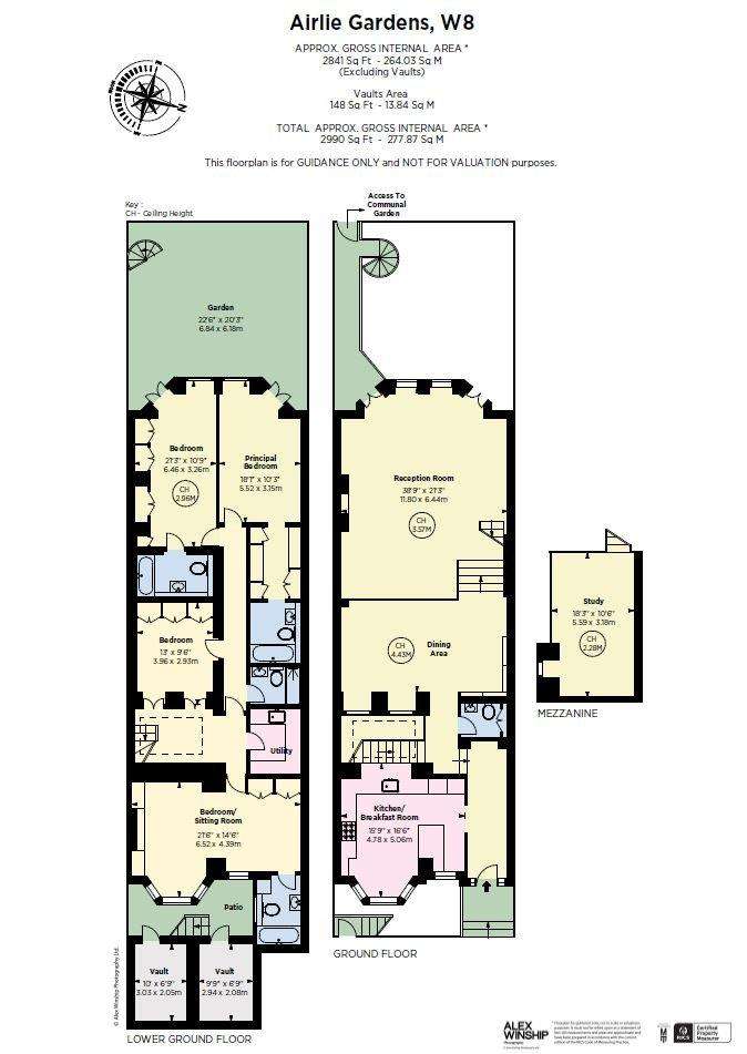 4 bedroom flat for sale - floorplan