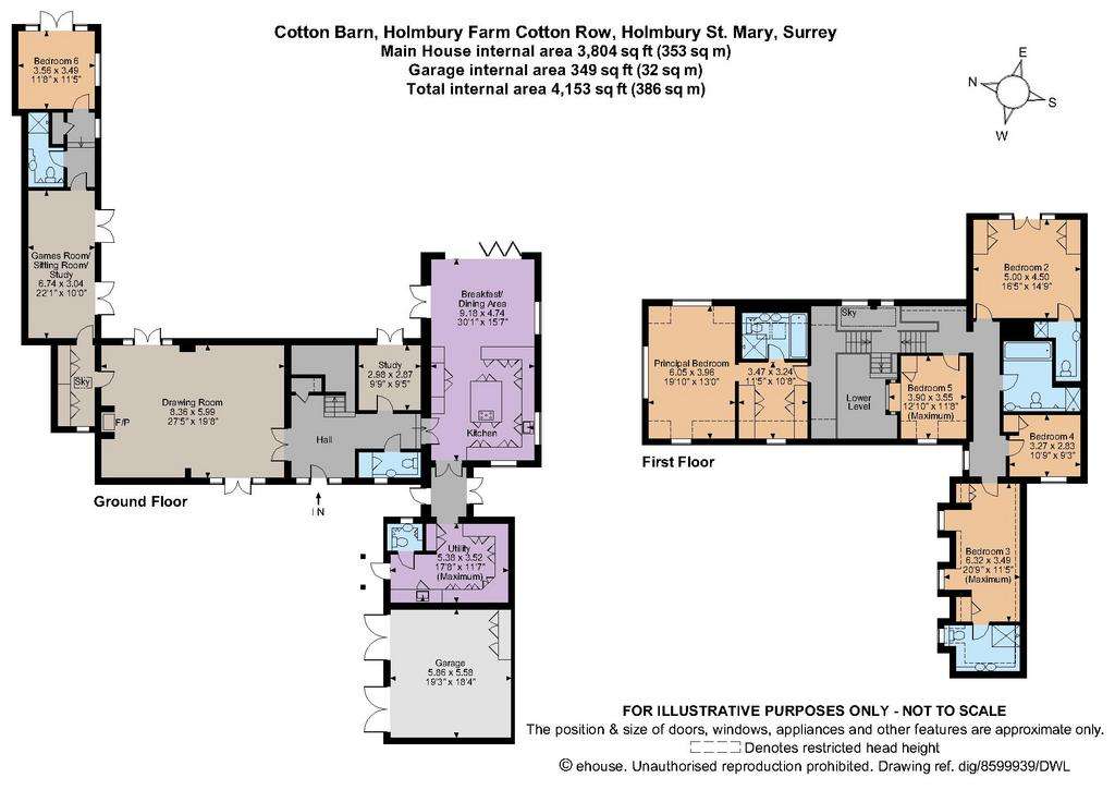 6 bedroom detached house for sale - floorplan