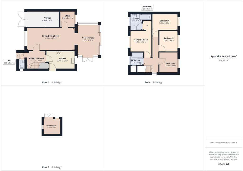 4 bedroom detached house for sale - floorplan