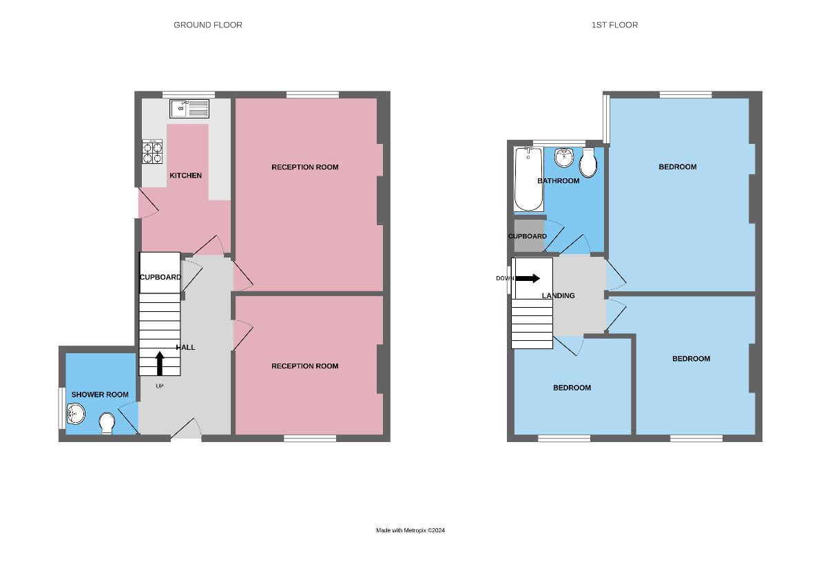 3 bedroom property for sale - floorplan