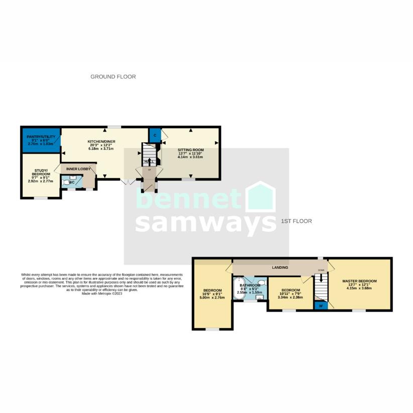 3 bedroom cottage for sale - floorplan